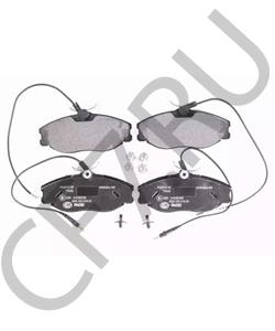 425132 CITROEN/PEUGEOT Колодки тормозные [ORG в городе Королёв