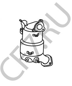 BM11025H Bm Catalysts Сажевый / частичный фильтр, система выхлопа ОГ в городе Королёв