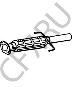 BM80138H BM Catalytic converter EURO 4 fits: MAZDA 6 2.0D 06.02-08.07 в городе Королёв