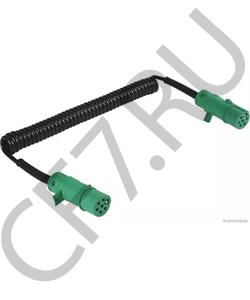 611039 ERICH JAEGER Кабель электрический 7P (6+1)/24V-S ISO3731 ( Vignal: 611150 ), металл штекер,O 50 мм, макс. длина: в городе Королёв