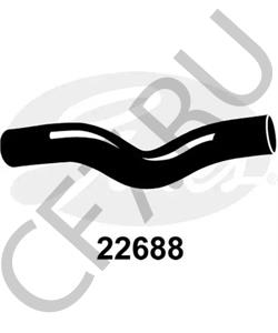 16571-28060 Dar Патрубок радиатора для TOYOTA 1AZ/2AZ RAV4 ACA2# 2000-2005 ВЕРХНИЙ в городе Королёв