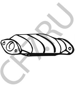 2080083J25 DATSUN Катализатор в городе Королёв