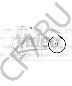 2108-3708010-06 КЗАТЭ стартер 2108 /12в 1.55кВт/ #5712.3708 /редукторный/ "" в городе Королёв