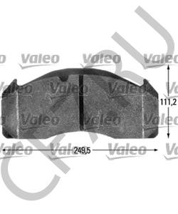 MDP1388 MERITOR Комплект тормозных колодок, дисковый тормоз в городе Королёв
