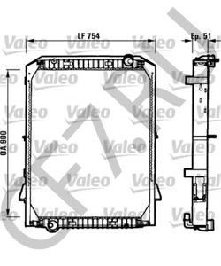 42532035 ASTRA Радиатор, охлаждение двигателя в городе Королёв