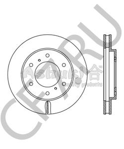 BG4257 DENNIS Тормозной диск в городе Королёв