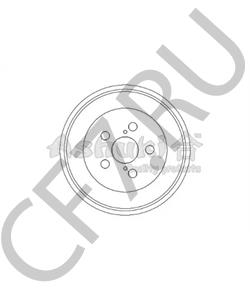 24.0222-8031.1 IKARUS Тормозной барабан в городе Королёв