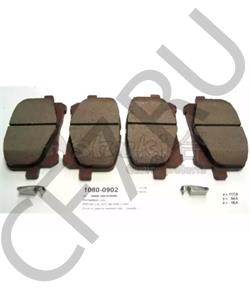 GDB3248 MULTICAR Комплект тормозных колодок, дисковый тормоз в городе Королёв