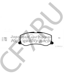 GDB3237 MULTICAR Комплект тормозных колодок, дисковый тормоз в городе Королёв