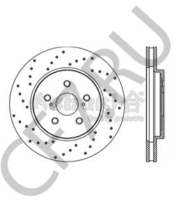 197282 VALEO Диск тормозной | Перед | в городе Королёв