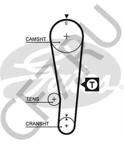 11407M70C00 MARUTI Ремень ГРМ в городе Королёв