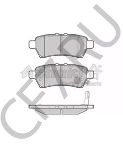 13.0460-5784.2 Ate P56060=1188 01=FDB1882 !колодки дисковые з.\ Nissan Pathfinder 4.0/2.5DCi 4WD 05> в городе Королёв