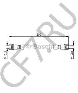 99 00 872 400 TRABANT Тормозной шланг в городе Королёв