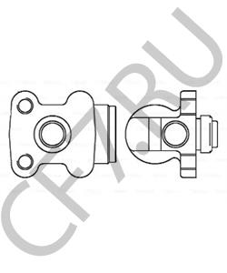 8300270041222 TRABANT Колесный тормозной цилиндр в городе Королёв