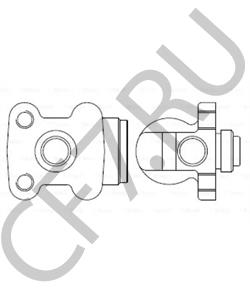 1830027006 TRABANT Колесный тормозной цилиндр в городе Королёв