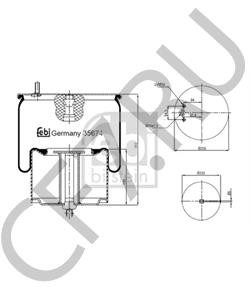 1075291 Schmitz Датчик давления в городе Королёв