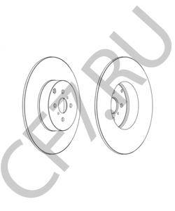 8160117 BYD Тормозной диск в городе Королёв