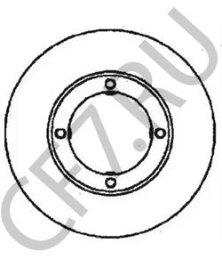 3501104 BYD Тормозной диск в городе Королёв