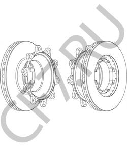 9267035 GIGANT Тормозной диск в городе Королёв