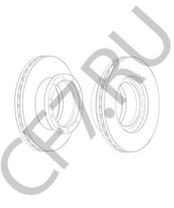 II376380061 HENDRICKSON Тормозной диск в городе Королёв