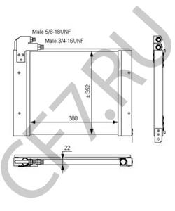 5096603 NEW HOLLAND Конденсатор, кондиционер в городе Королёв