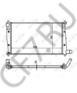 279050100150 TATA Радиатор, охлаждение двигателя в городе Королёв
