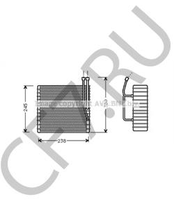 04723518 Chrysler ЭВАПОРАТОР/EVAPORATRAIR C в городе Королёв