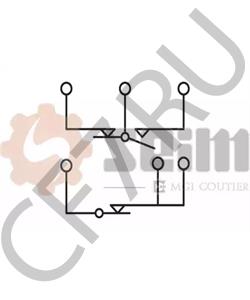15456409 Mercedes ЭЛ.КОНЦЕВИК ВКЛ.СТОП-СИГНАЛА [ORG в городе Королёв