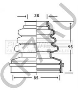 32878 Mapco Отбойник зад.амортизатора в городе Королёв