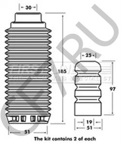 50337 SPARTA Домкрат гидравлический бутылочный, 16 т, h подъема 205-400 мм, Compact// Sparta в городе Королёв