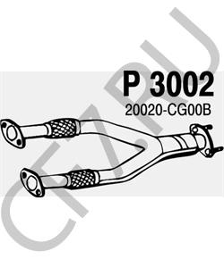 20020-CG00B INFINITI Труба выхлопного газа в городе Королёв