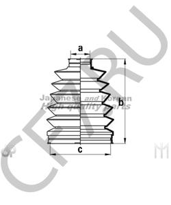 63-00-055 Ashika ПЫЛЬНИК ШРУС В КОМПЛЕКТЕ в городе Королёв