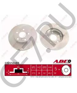 J3302171 Herth&Buss Диск тормозной вентилируемый в городе Королёв