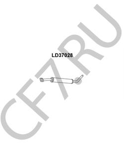 21214120002070 LADA Предглушитель выхлопных газов в городе Королёв