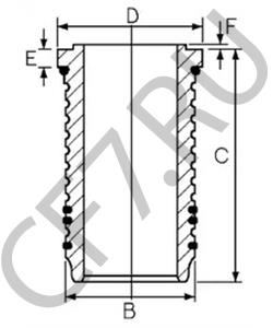 20240061 VM Гильза цилиндра в городе Королёв
