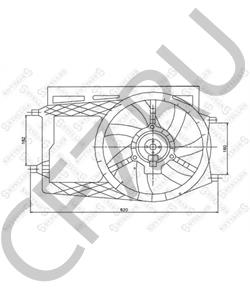 17421475578 MINI Вентилятор, охлаждение двигателя в городе Королёв