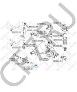 568E05 HYUNDAI / KIA TIE ROD END FEML.RHT. Автодеталь в городе Королёв