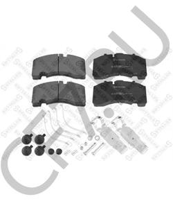 S0572915800 SAUER Колодки дисковые с ремкомплектом без выреза под балку в городе Королёв