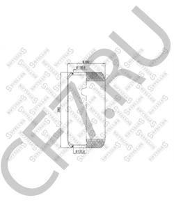 624319-710 VAN HOOL Кожух пневматической рессоры в городе Королёв