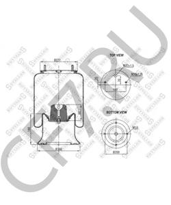 96864 VIBERTI Кожух пневматической рессоры в городе Королёв