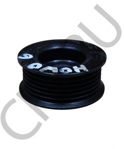 CF7-0021444 SHAANXI Шкив генератора Shaanxi 6-ти ручейковый в городе Королёв