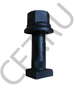 AZ9100410104 CREATEK Шпилька колёсная передняя с гайкой (L=90 M22) (CK8067) Howo в городе Королёв