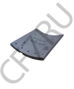 3552-00147 YUTONG Накладка тормозная задняя 220*190*14,5 15 отв в городе Королёв