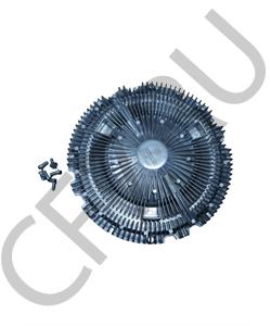 202V06600-7060 Sinoascend Муфта вязкостная (с электроприводом) а/м HOWO T5G,SITRAK с дв. MC11, MC13 (TRUCKMARK) 202V06600-706 в городе Королёв