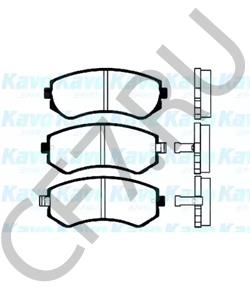 D10602N290 NISSAN Колодки торм. передние в городе Королёв