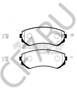 D4060-VC090 NISSAN КОЛОДКИ ТОРМОЗНЫЕ ЗАДНИЕ / PAD KIT-DISC в городе Королёв