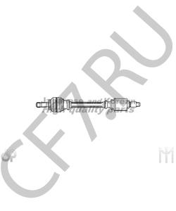 39101-70J10 AWD Приводной вал в городе Королёв