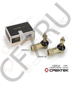 199112240122 HOWO Наконечник тяги КПП (правая резьба вн М12х1,75хМ10*1,5) в городе Королёв