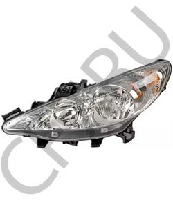 620695 Peugeot-Citroen Фара правая PEUGEOT 207 в городе Королёв