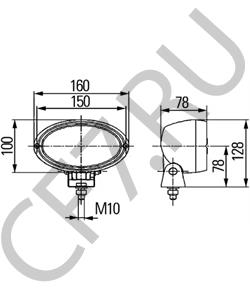 3 786 668 M91 VALMET Фара рабочего освещения в городе Королёв